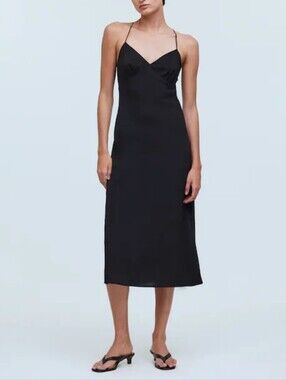 NWOT Tags! Madewell Layton Midi Slip Dress